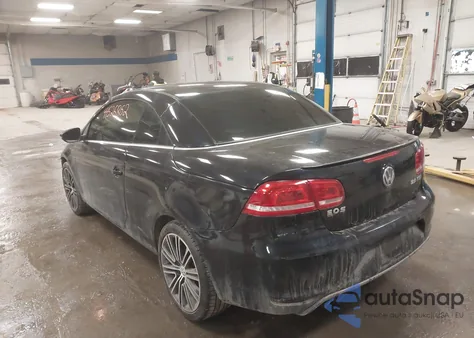 2014 Volkswagen Eos Sport z USA, uszkodzony, nr VIN WVWBW8AH9EV006237